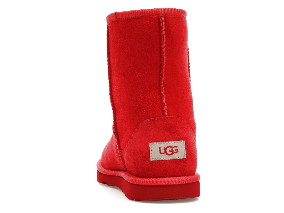 Детские ботинки с мехом Samba Red UGG Classic II Boot, Samba Red — фото 4