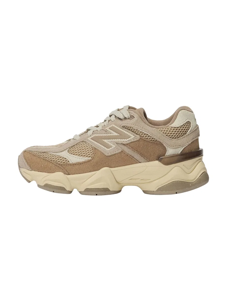 Кроссовки New Balance '9060' коричневого и капучино цвета