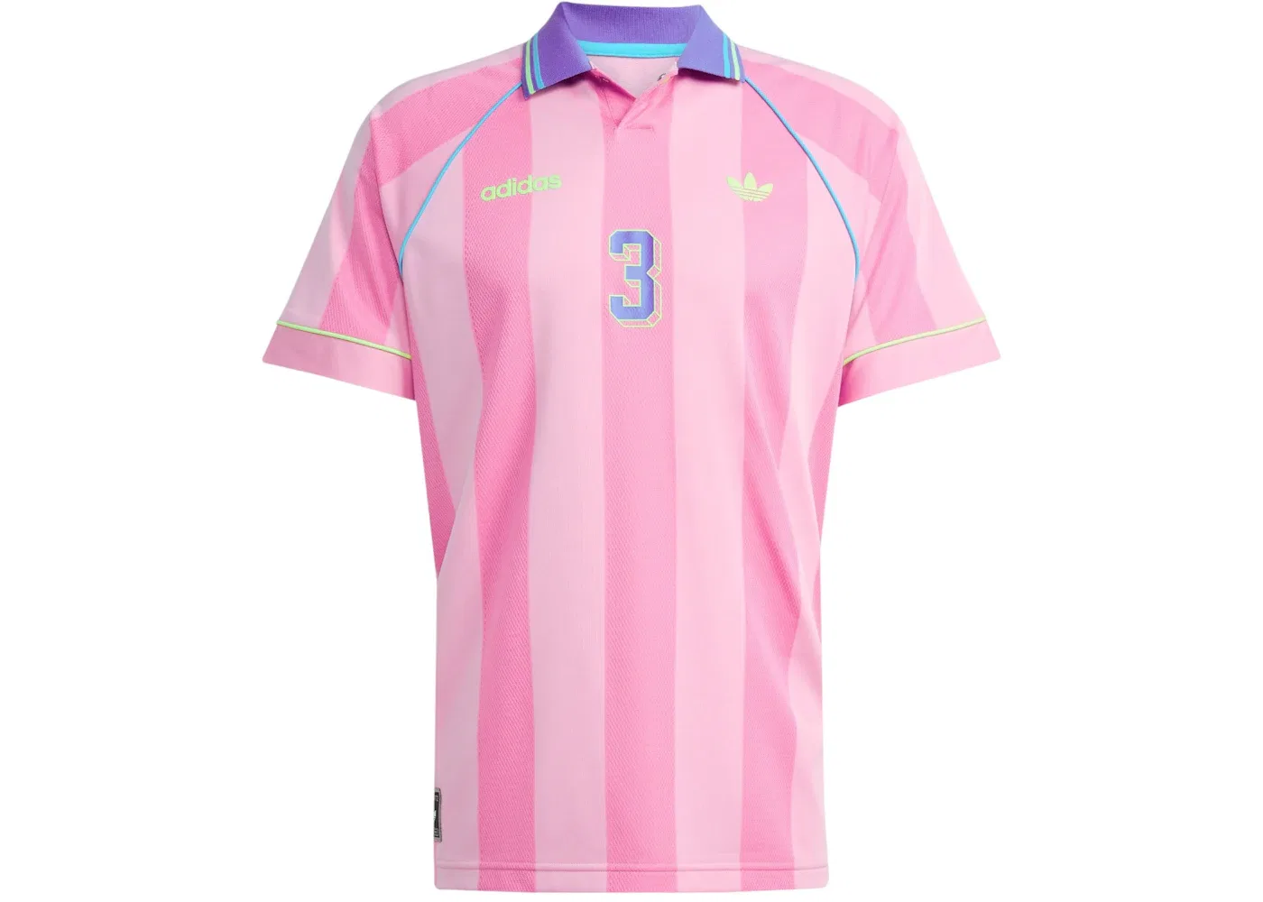 Мужская футбольная джерси с принтом Jersey Adidas, Lucid Pink