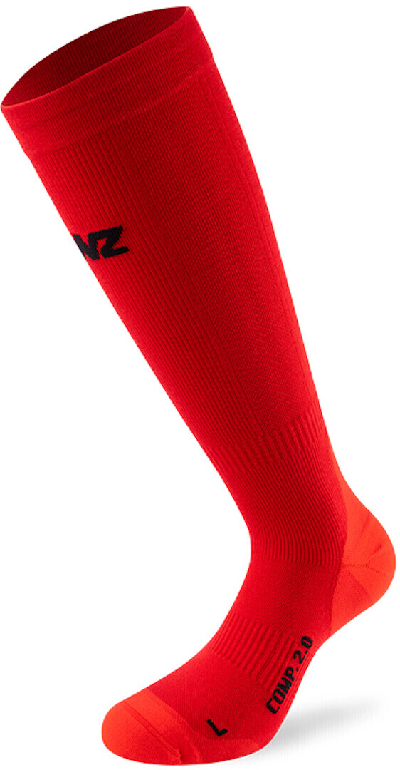 

Носки Lenz Compression 2.0 Merino, красные