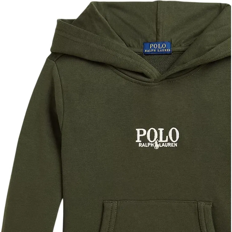 Детская толстовка с длинным рукавом Green Kids' Polo Ralph Lauren, Green — фото 4