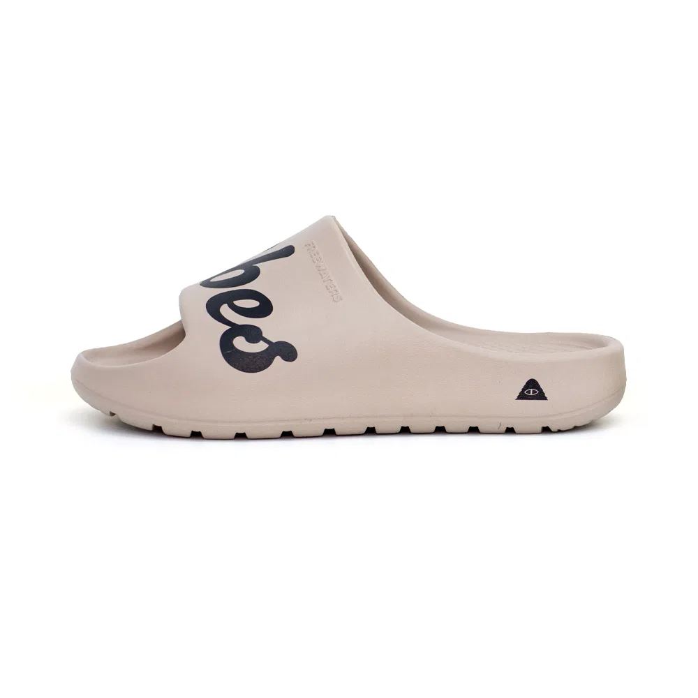 Мужские шлёпанцы Cloud9 Slide цвета тауп от Poler Stuff x Freewaters
