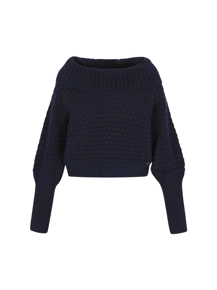 

DreiMaster Женский свитер темно-синего цвета