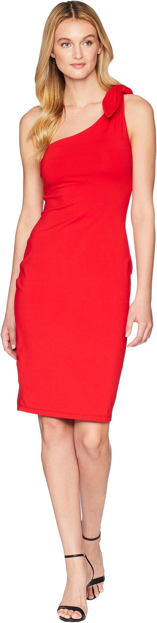 

Платье Susana Monaco Bonnie Tie Shoulder Dress, цвет Perfect Red