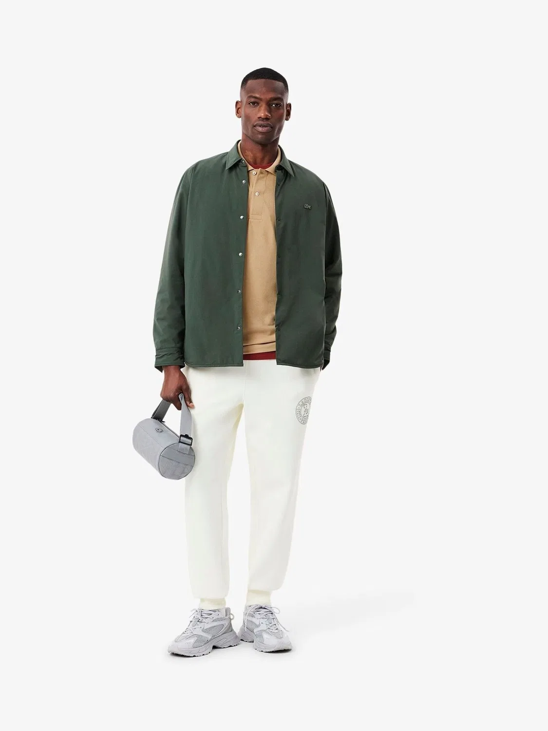 Поло Lacoste L.12.12 Light Brown — фото 2