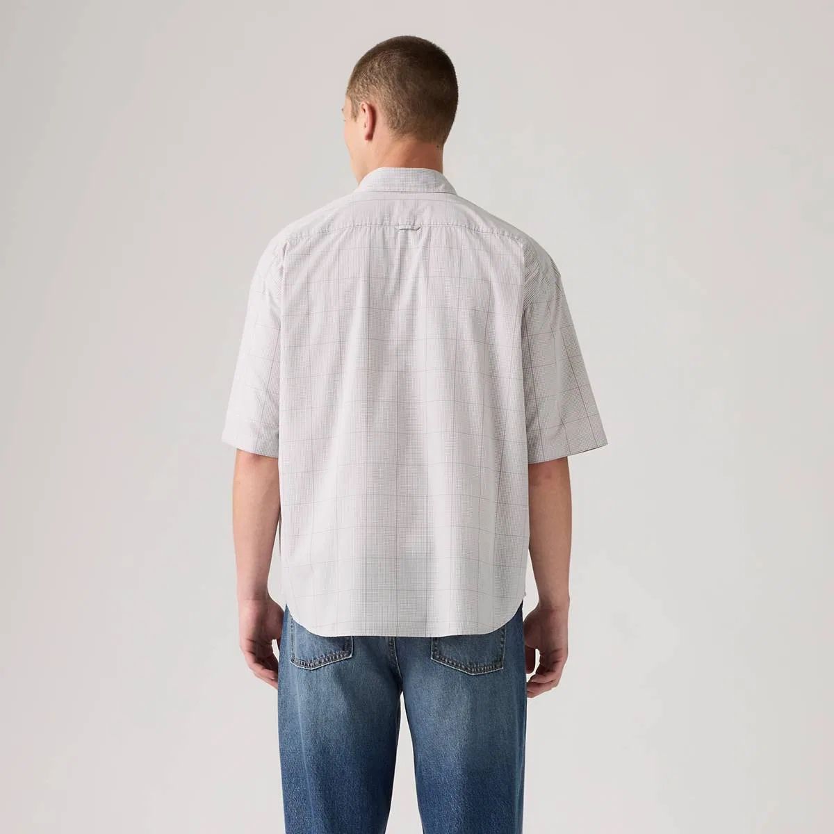 Свободная рубашка Roam Levi's, Tadhg Plaid Bright White - Multi-Color — фото 4
