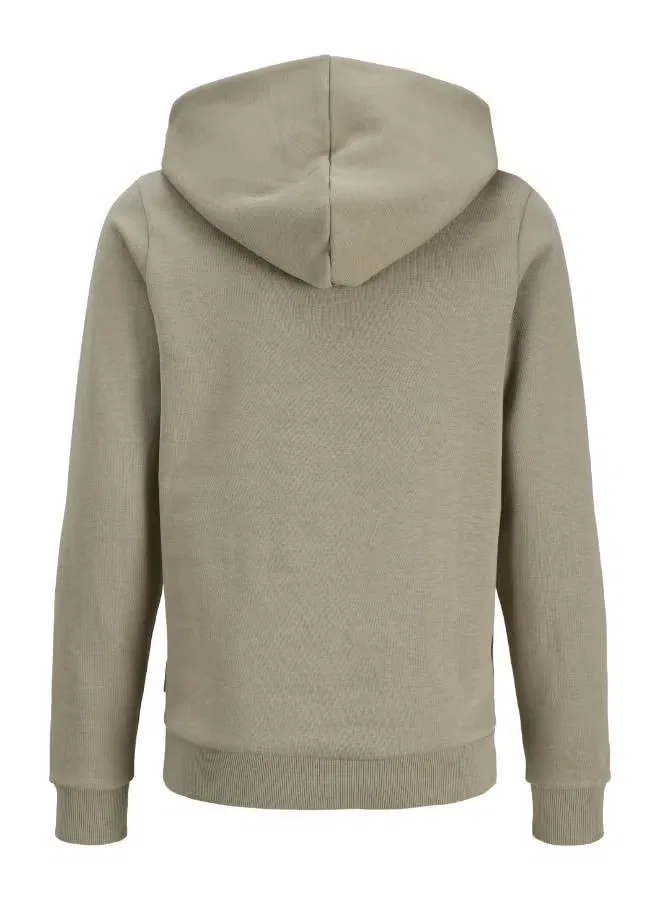 Худи с принтом Youth Fusion Jack & Jones Junior, вестивер — фото 2
