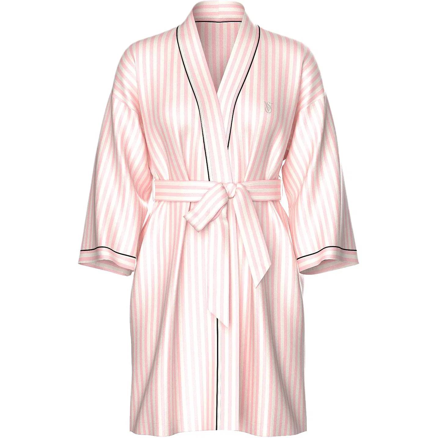 Женский халат Victoria's Secret, Beautiful Floral Iconic Stripes