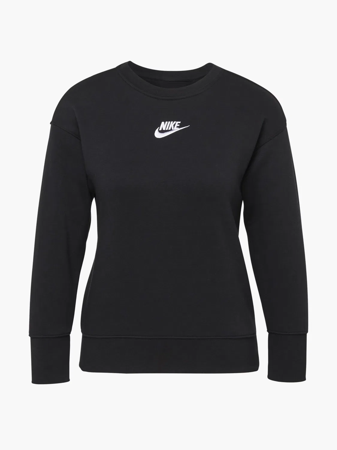 Детский свитшот свободного покроя Nike, черный