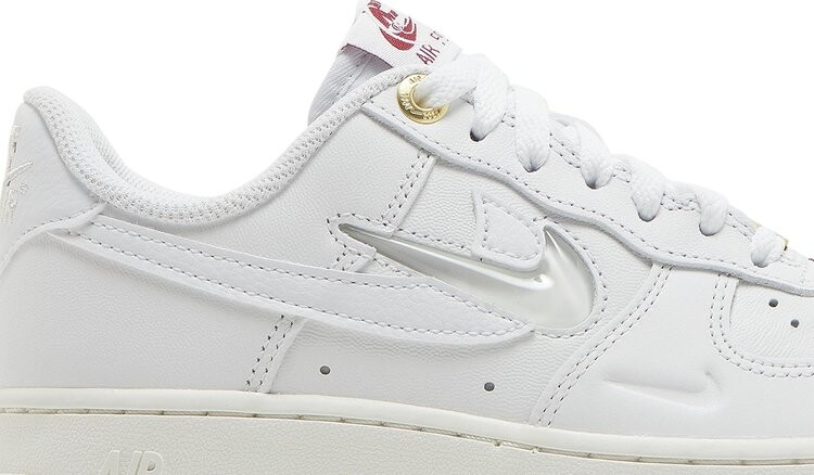 Кроссовки Nike Wmns Air Force 1 '07 Premium 'History of Logos', белый — фото 3
