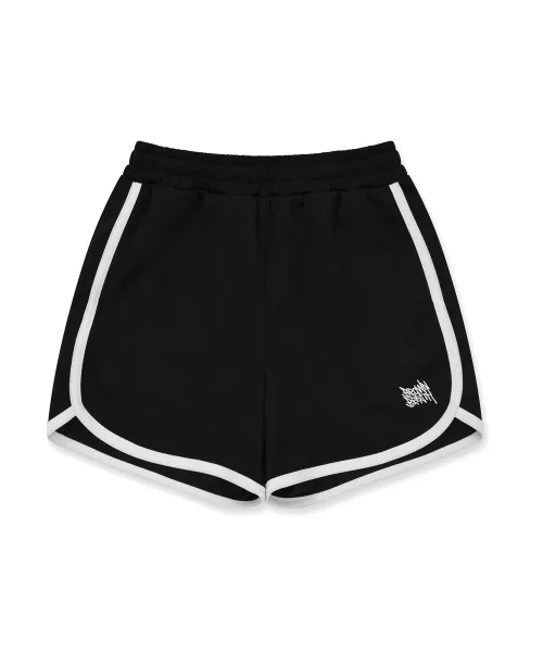 Детские шорты для девочек из полиэстера Dolphin BROWNBREATH KIDS, Black — фото 2