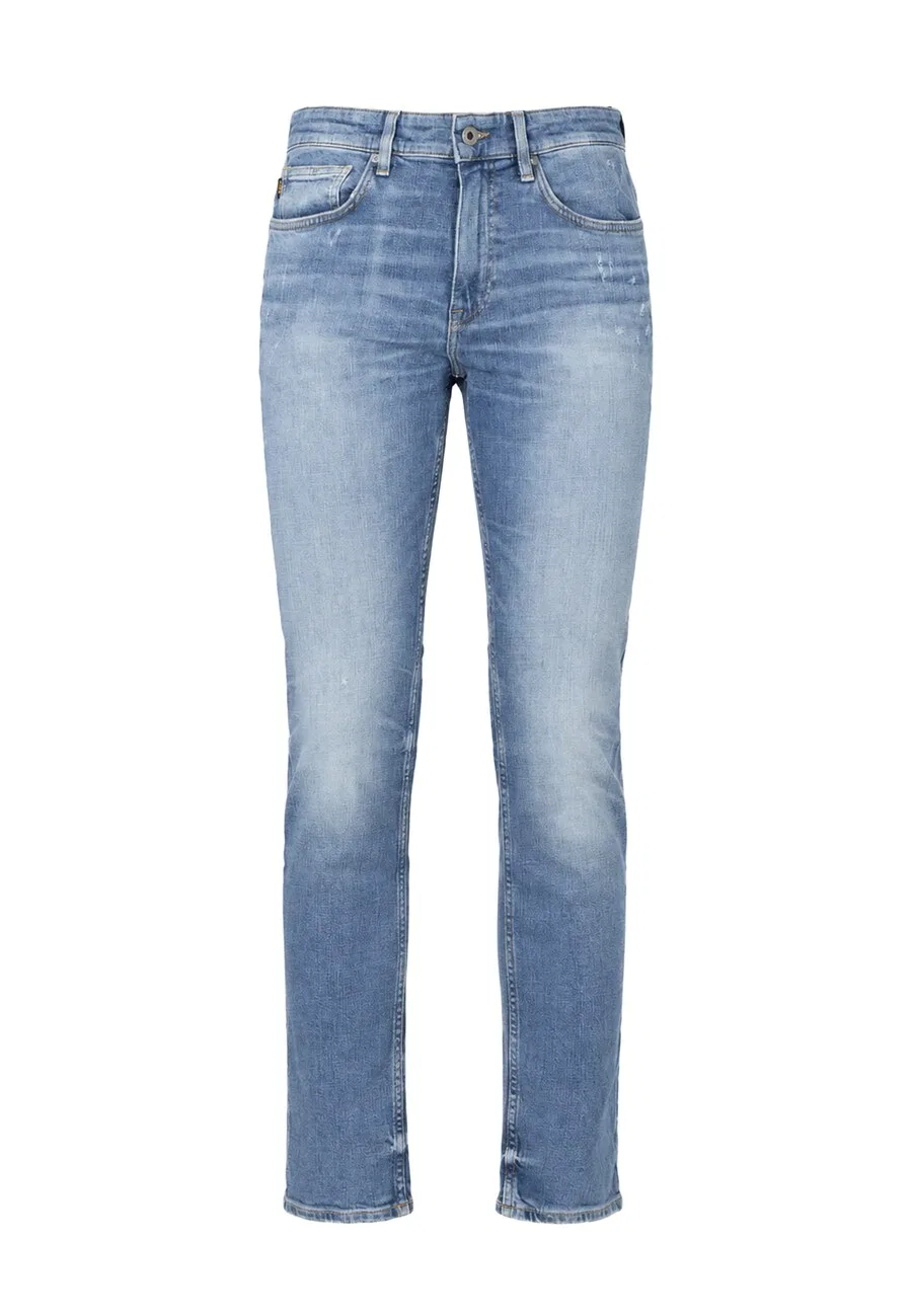 Джинсы BOSS Slim fit синего цвета