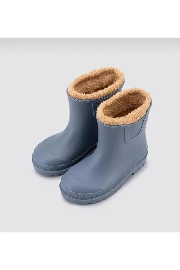 Детские ботинки для девочек зимние Tokio Borreguito Kids Winter Boots Igor, Blue — фото 2