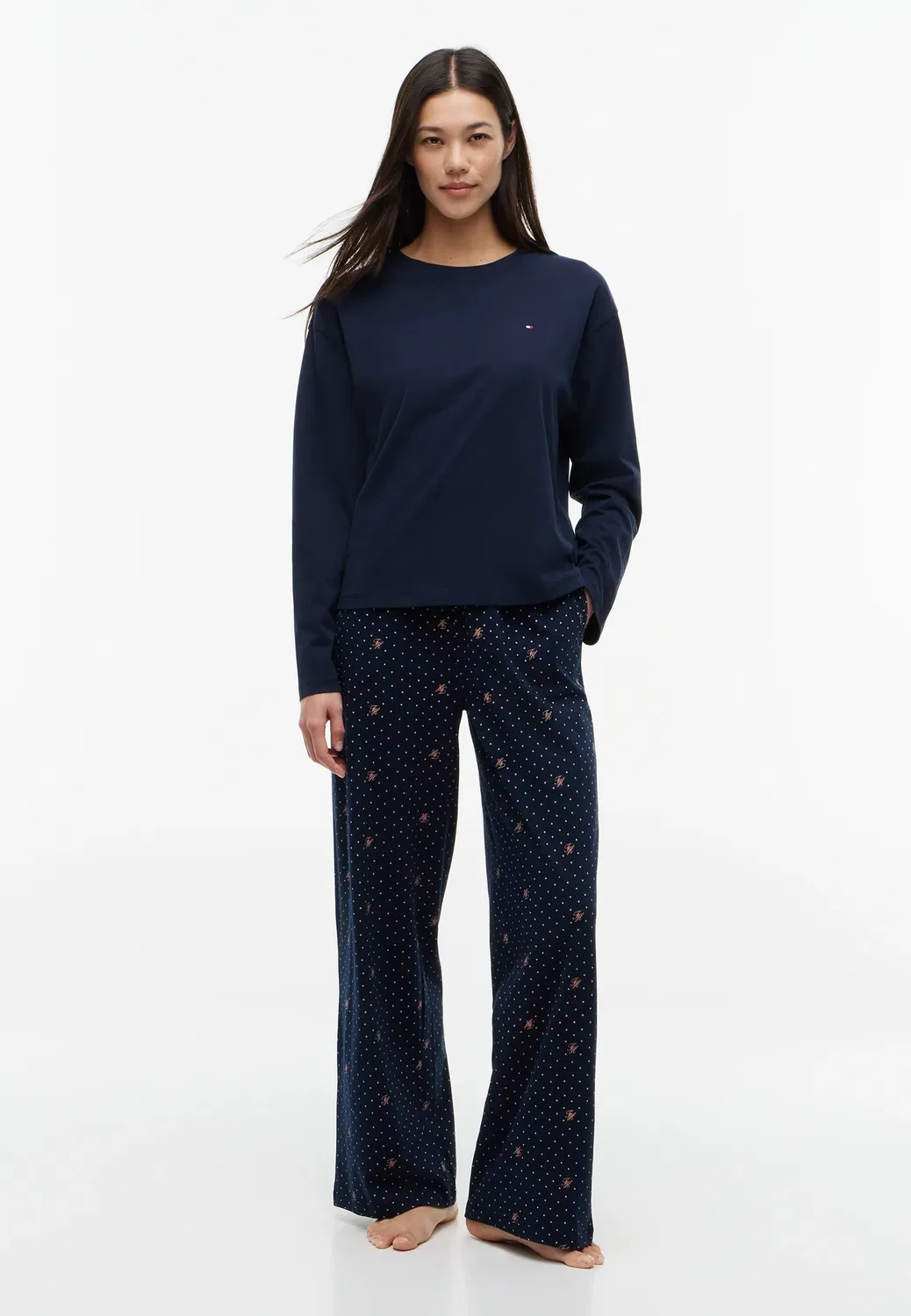 Пижамный комплект Tommy Hilfiger, Dark Blue /Navy