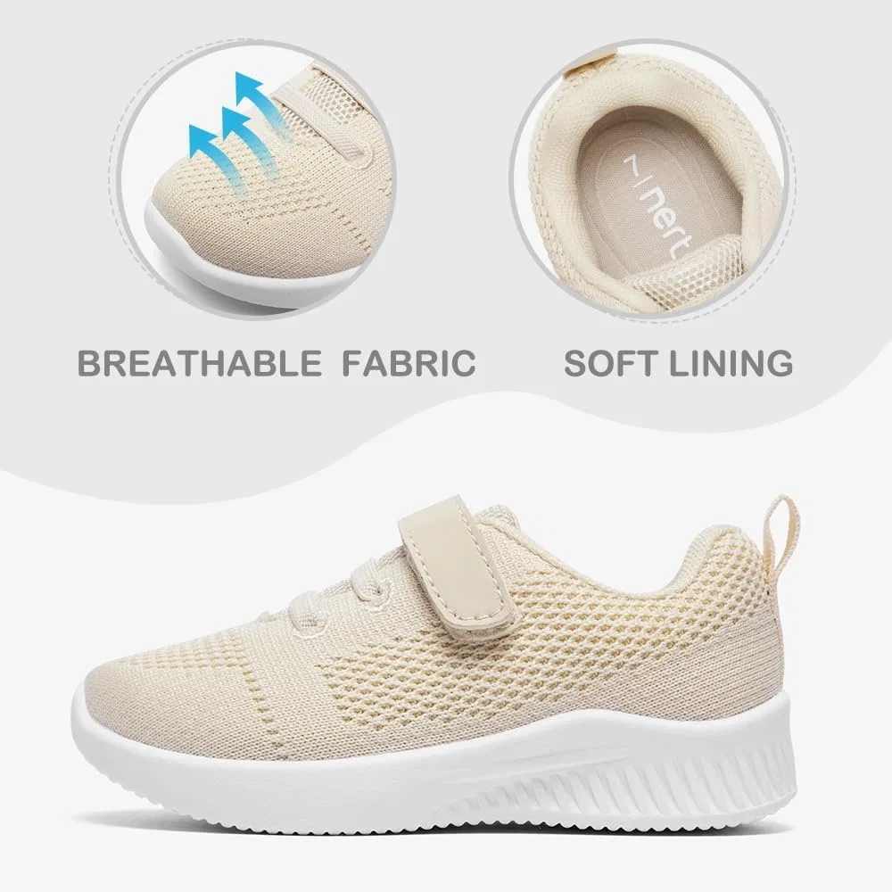 Детские кроссовки для бега и ходьбы nerteo, Beige — фото 3