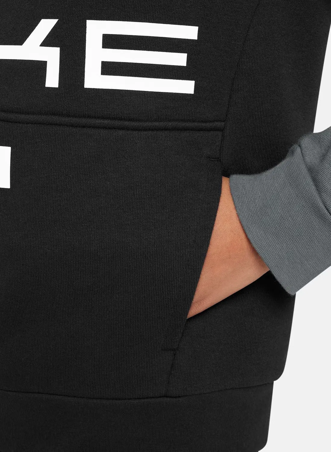 Худи детский с технологией Dri-FIT Nike, мультиколор — фото 3