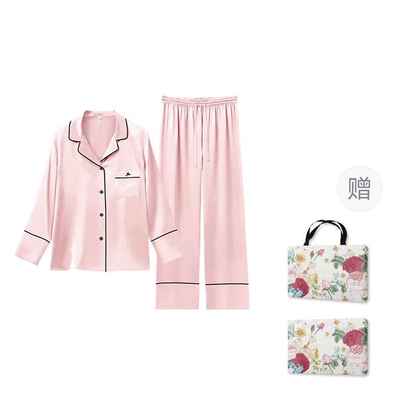 Детский комплект пижам с принтом JINSANT, Peach Pink
