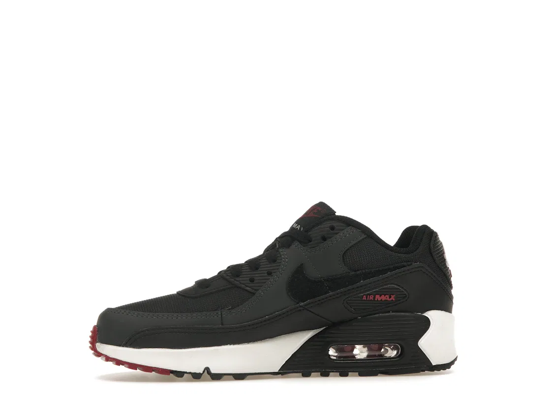 Детские кроссовки Lifestyle Nike Air Max 90 LTR, Anthracite/Team Red/Summit White/Black — фото 3