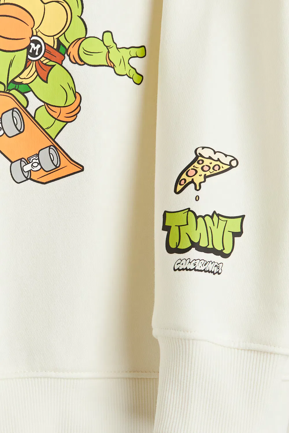 Толстовка с принтом H&M, Cremefarben/Tmnt — фото 2