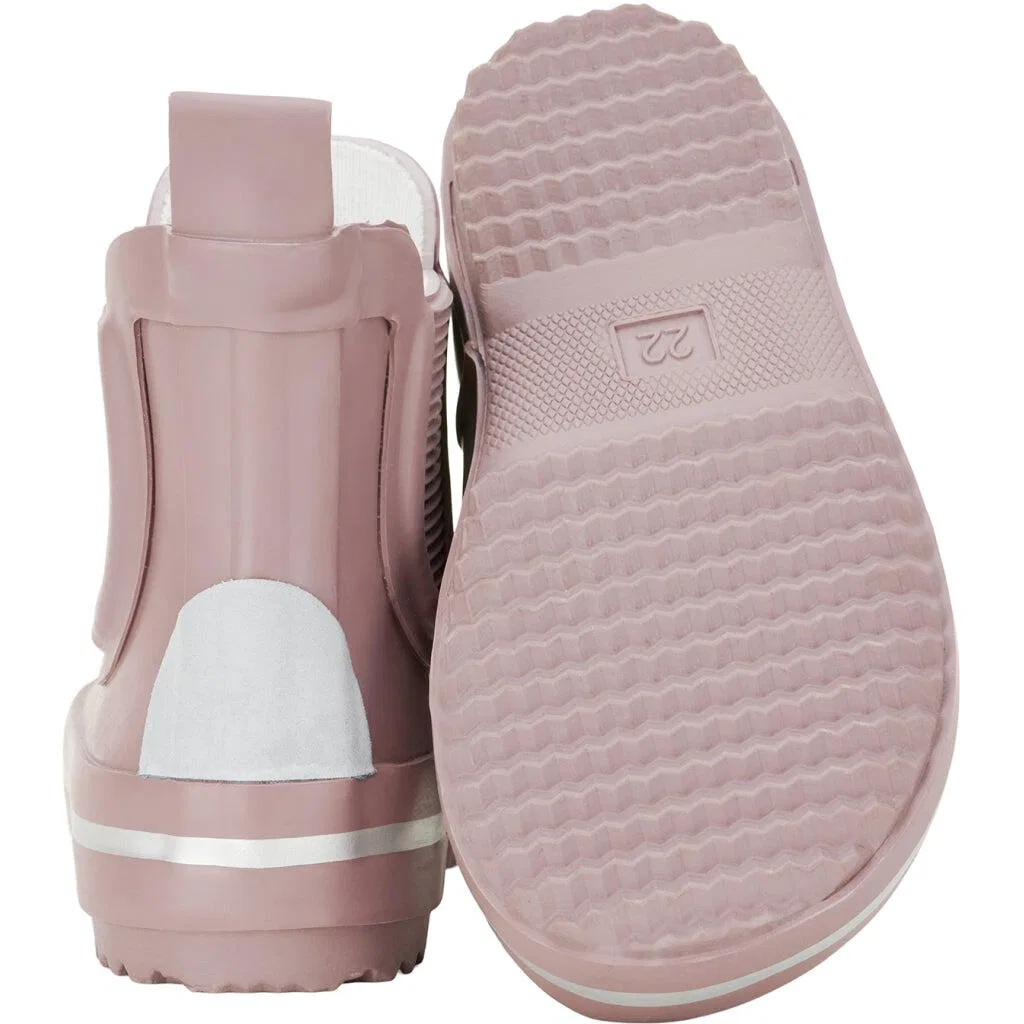 Детские резиновые сапоги Mikk-line Kurze Gummistiefel Wasserdich Adobe Rose, Цвет Rosa — фото 2
