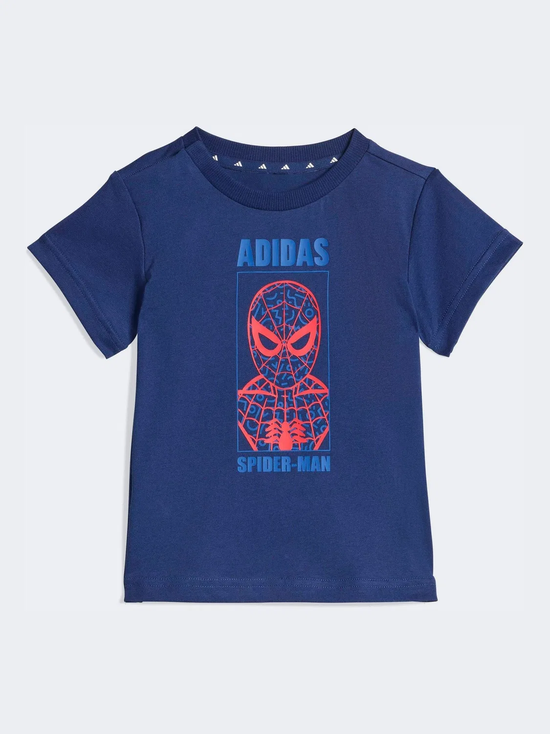 Комплект футболка и шорты, Spider-Man adidas, синий — фото 2