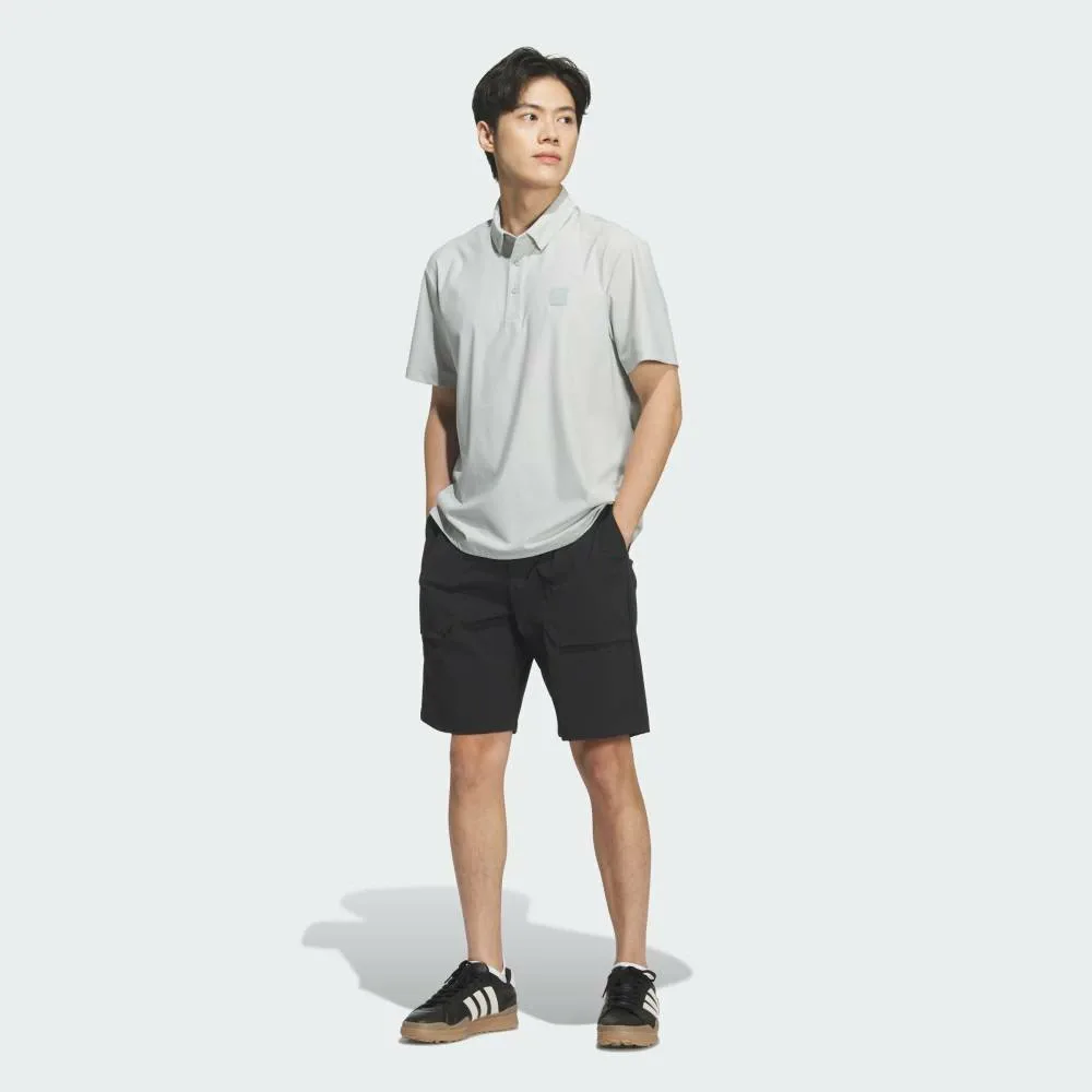 Футболка-поло Range Commuter с коротким рукавом и графическим принтом Adidas, gray — фото 3