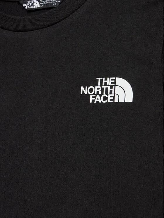 Футболка regular fit Simple Dome The North Face, черный — фото 3