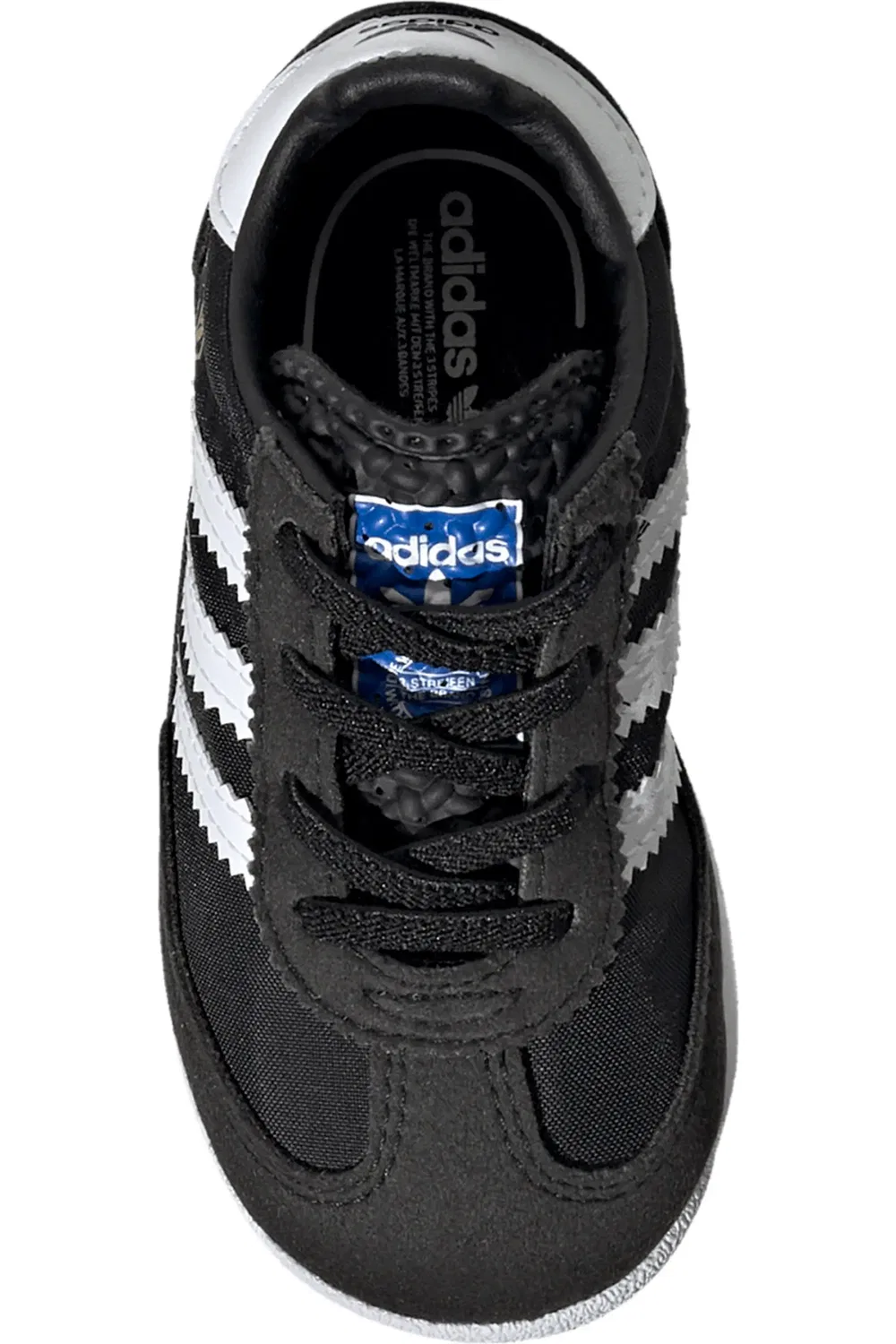 Кроссовки детские архивные SL 72 RS adidas, черный/белый/синий — фото 4