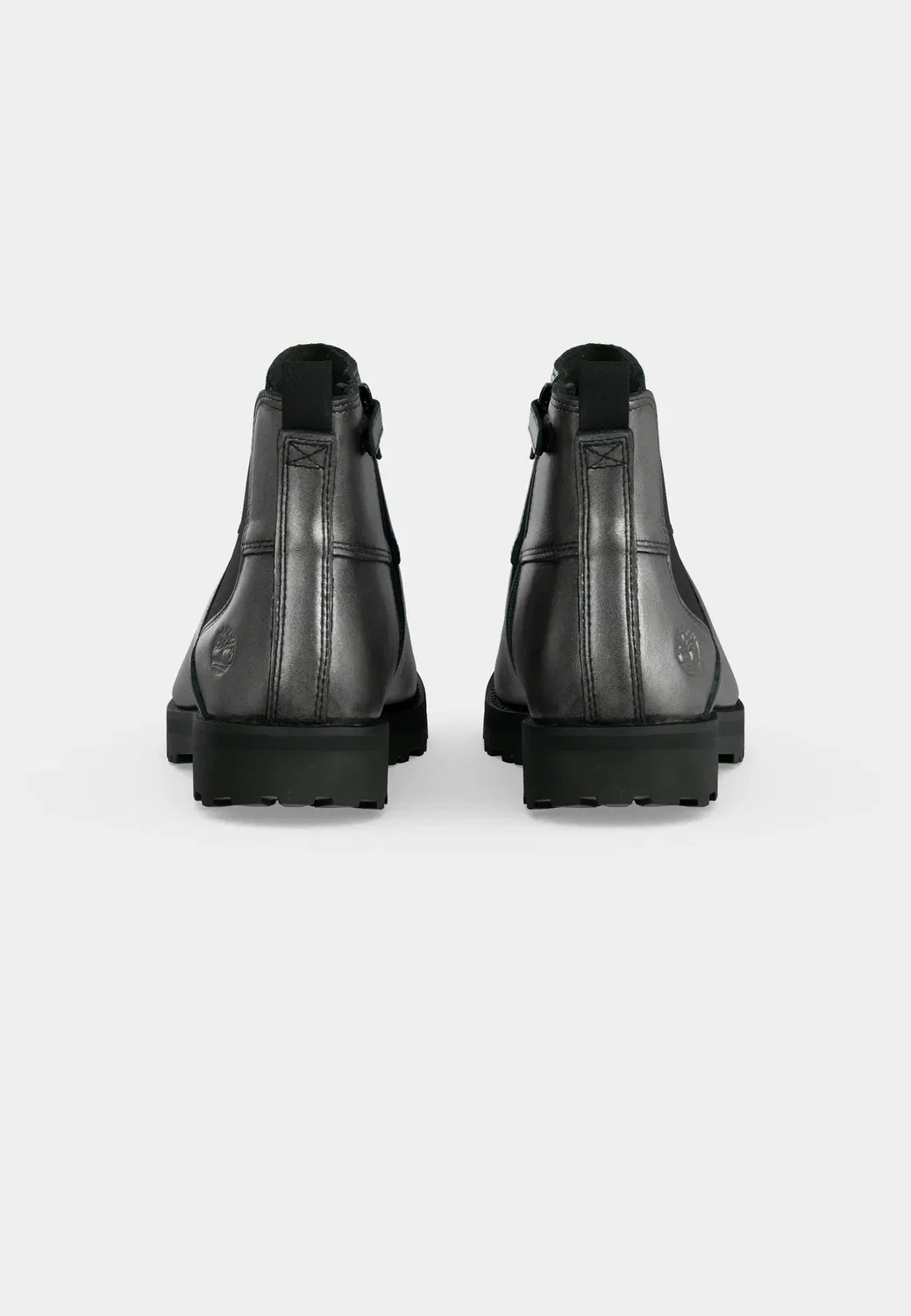 Ботинки Courma mid chelsea унисекс - классические ботильоны Timberland, Silver-Coloured — фото 4