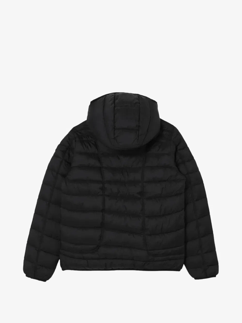 Стеганая куртка с капюшоном Diesel Kids, черный — фото 2