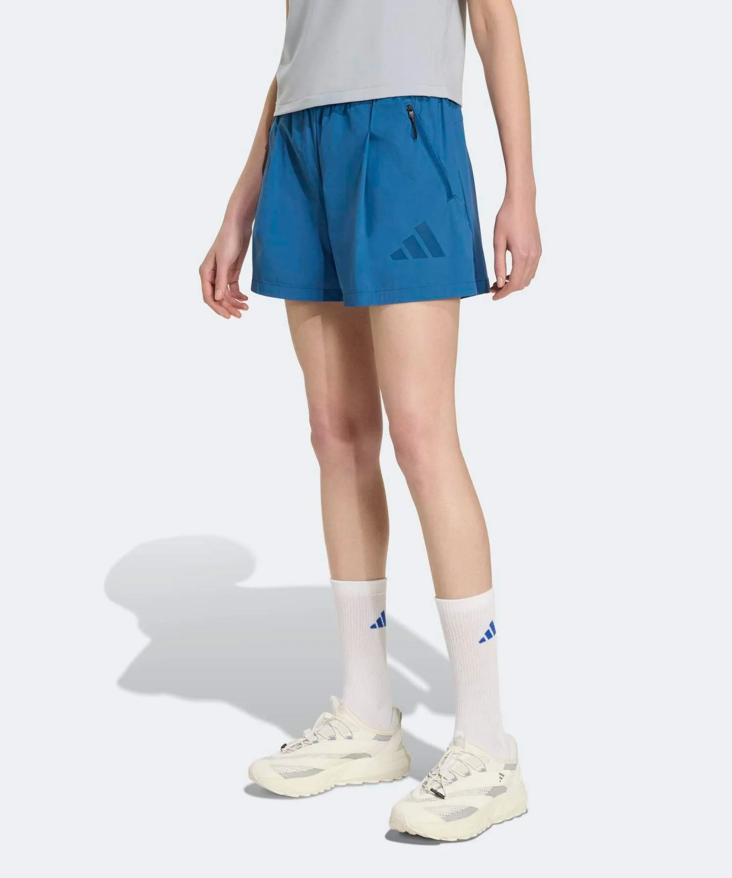 Женские шорты спортивные Z.N.E. WOVEN adidas синие