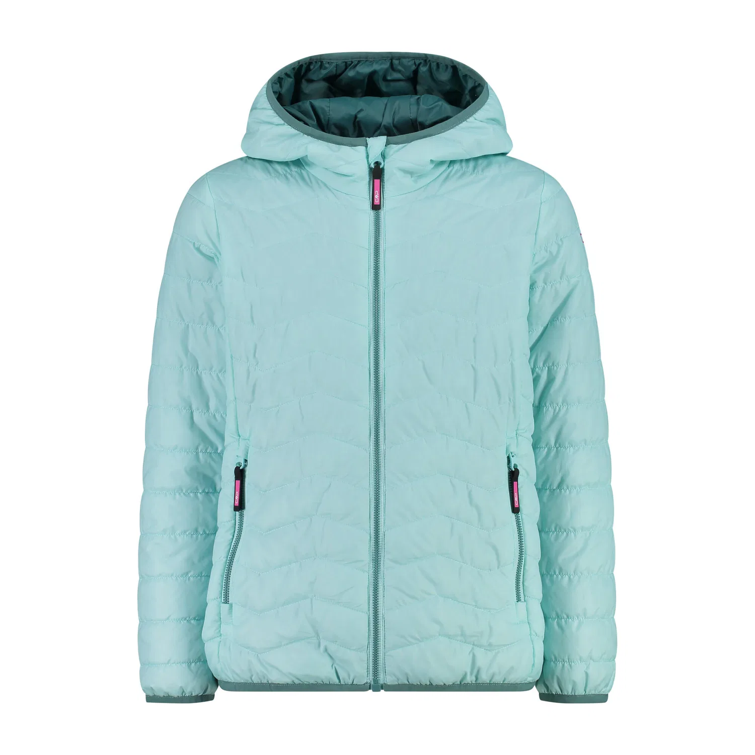 Детская куртка с капюшоном FIX HOOD Cmp, Hellblau Pastellblau Navyblau