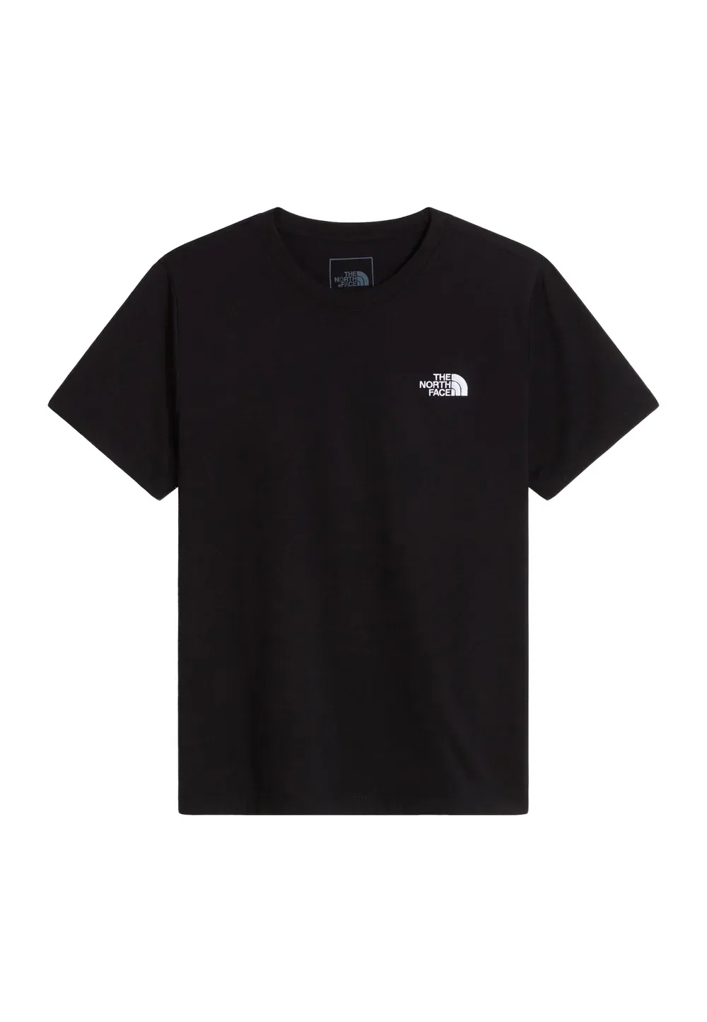 Футболка Teen Evolution Simple Dome Tee унисекс - базовая футболка The North Face, Tnf Black — фото 4