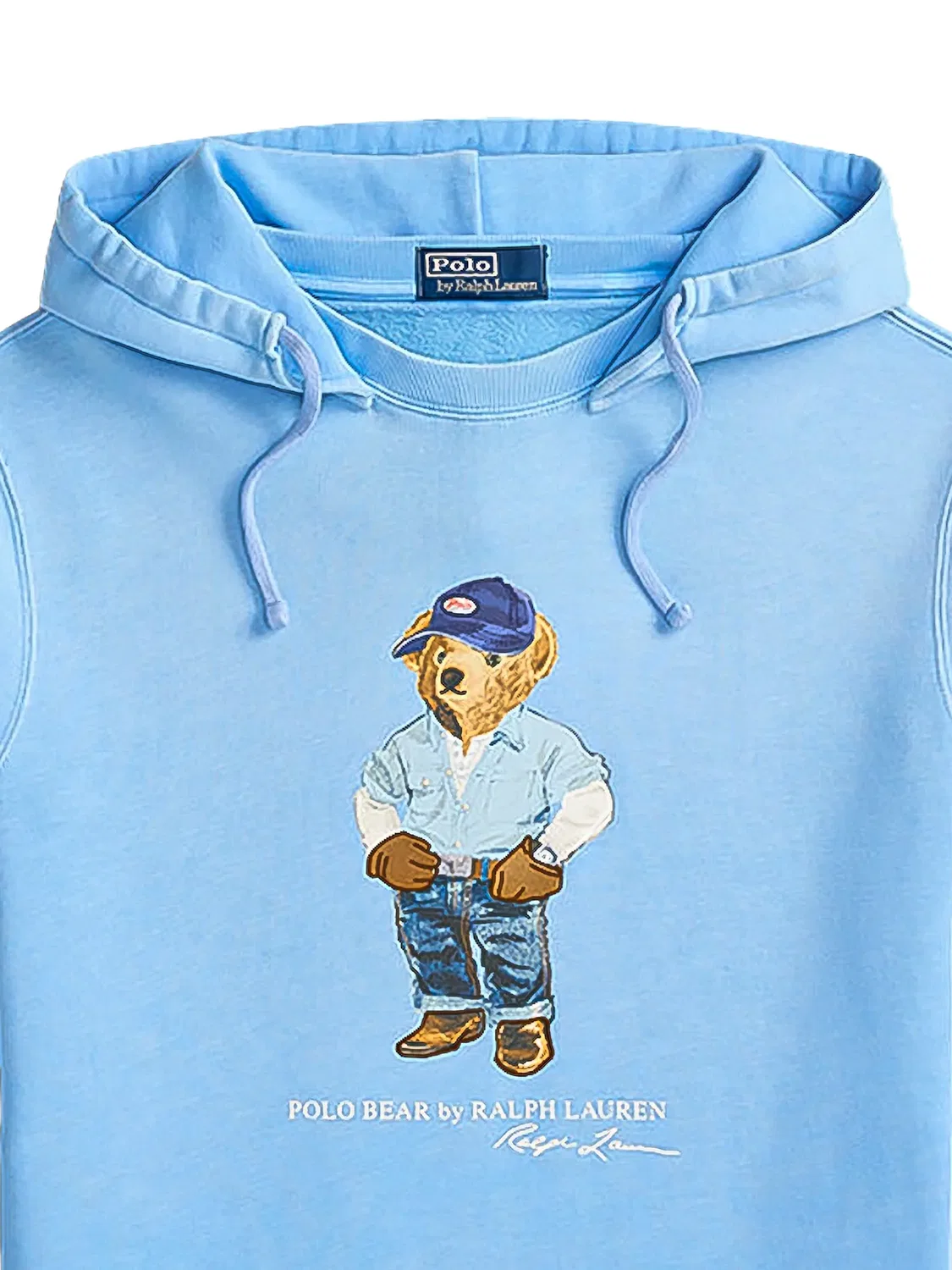 Худи Polo Bear Polo Ralph Lauren, синий — фото 2