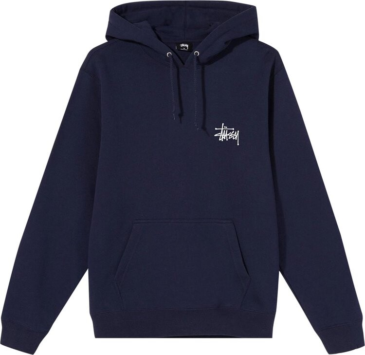 

Худи Stussy Basic Hoodie 'Navy', синий