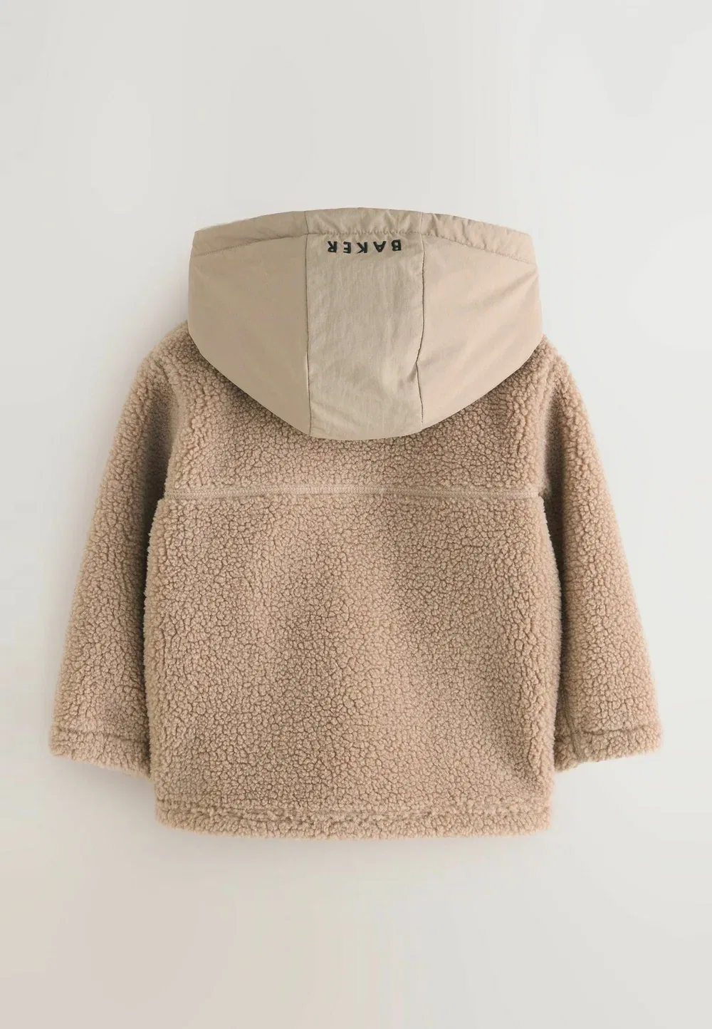 Куртка из флиса стандартного кроя - флисовая куртка Baker By Ted Baker, Stone — фото 2
