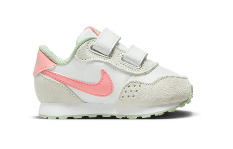 Детские кроссовки для малышей с ретро-дизайном MD Valiant Nike, White Pink Gaze — фото 3