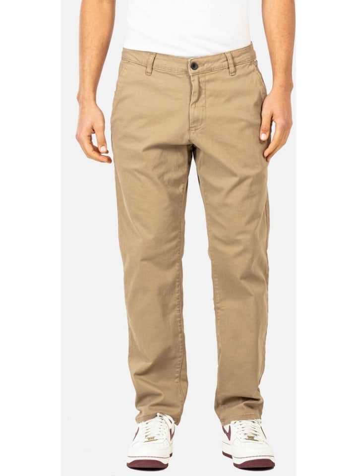 

Тканевые брюки Regular Flex Chino Reell, коричневый