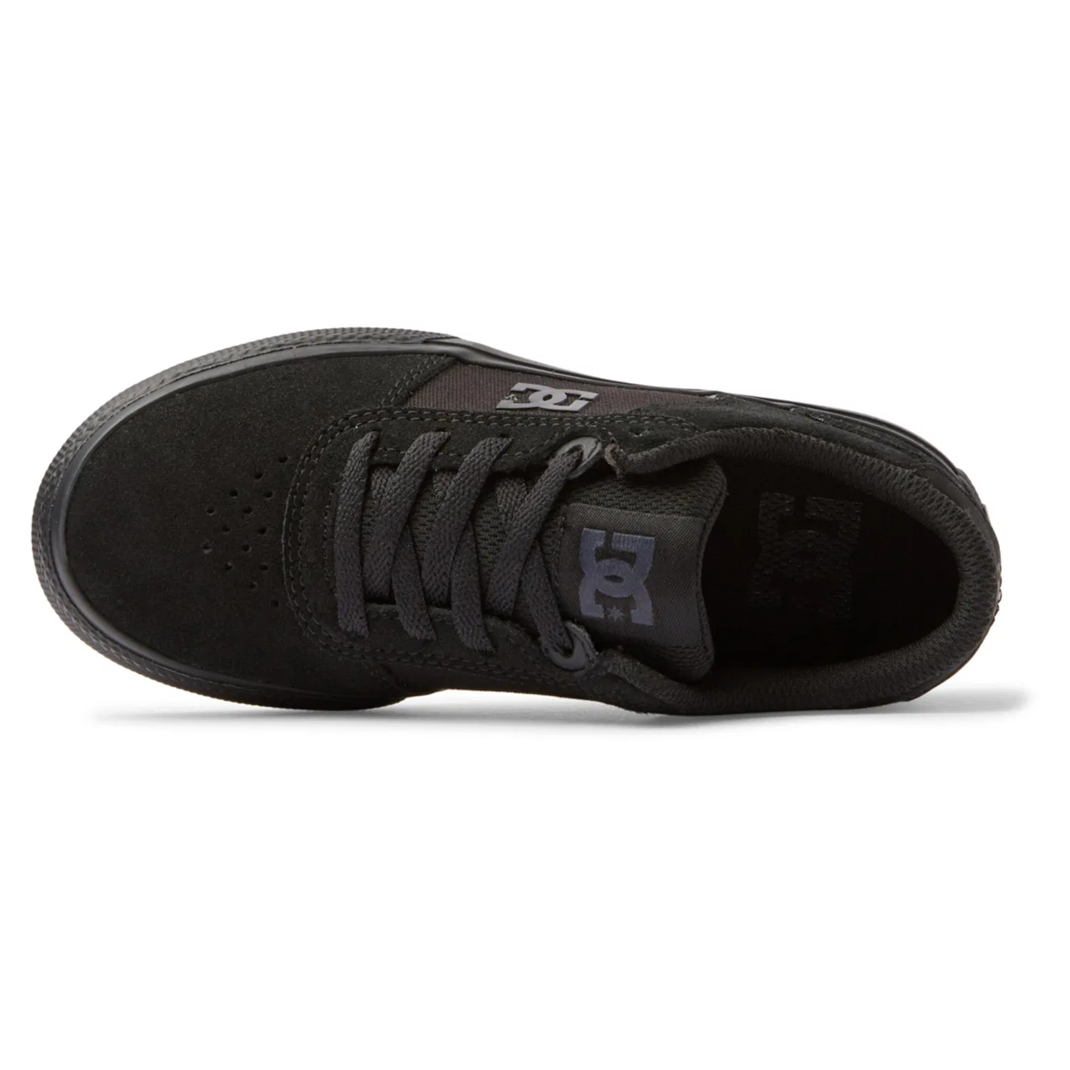 Детские кеды на шнуровке Teknic DC Shoes, Black/Black — фото 4
