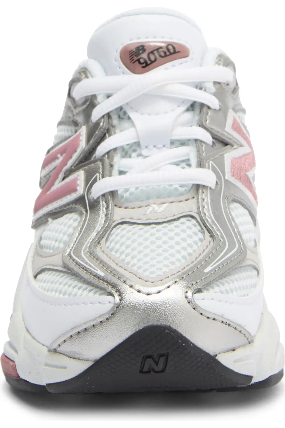 Детские кроссовки на шнуровке 9060 New Balance, Nb 103 White/Rosewood — фото 4