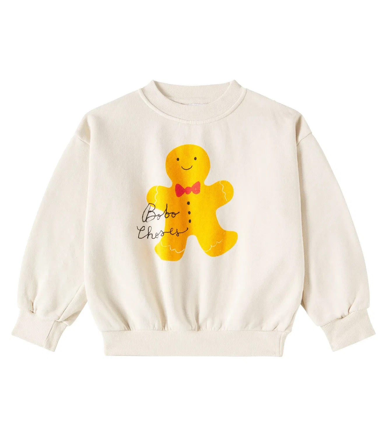 Свитшот хлопковый Bobo Choses, белый