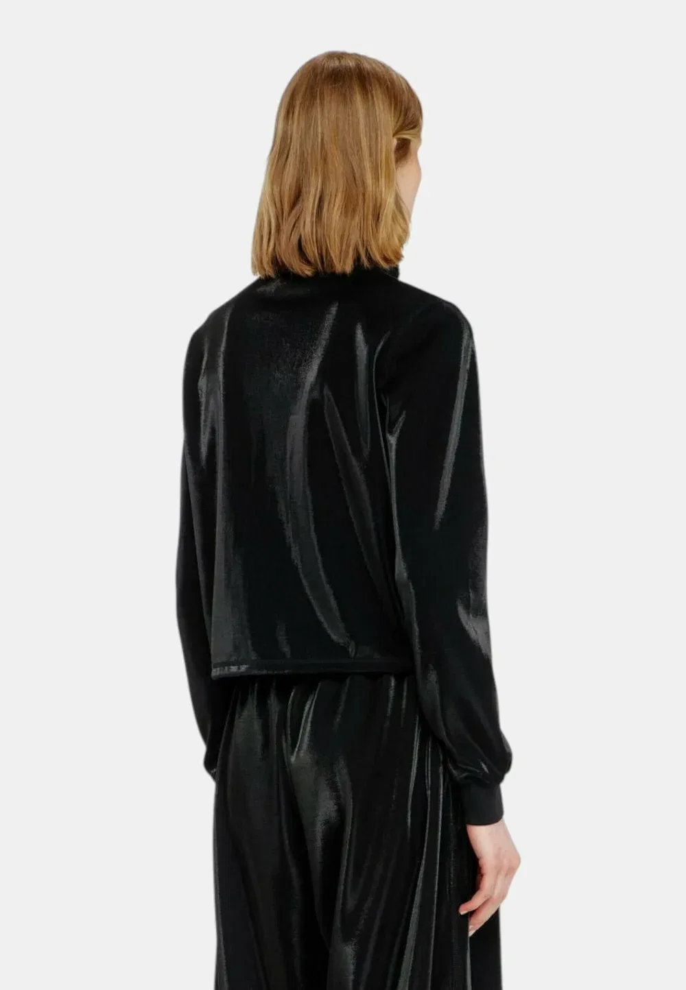 Felpa con zip - толстовка на молнии Diesel, Nero — фото 3