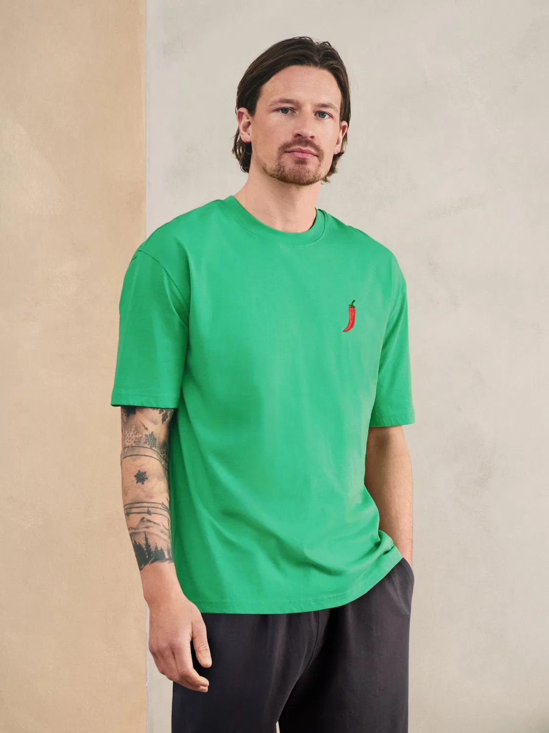 Пижама Next Green/Pink Fruit Graphic Short Sleeve Jersey Pyjamas Set 2 Pack, зеленый/розовый — фото 4