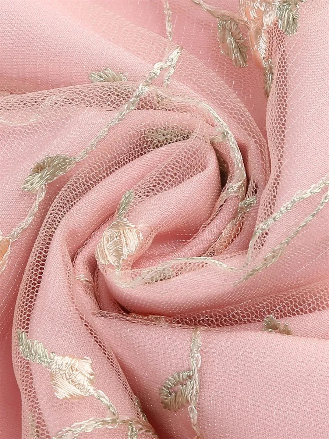 Женское платье с цветочной вышивкой, Knot Straps, Black — фото 2