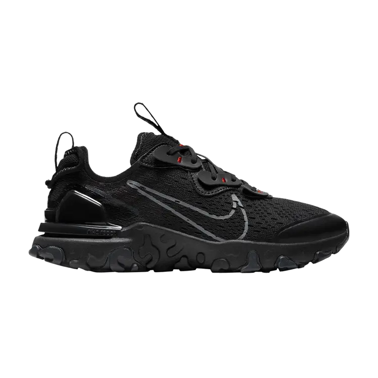 

Кроссовки Nike React Vision GS 'Black Smoke Grey', черный