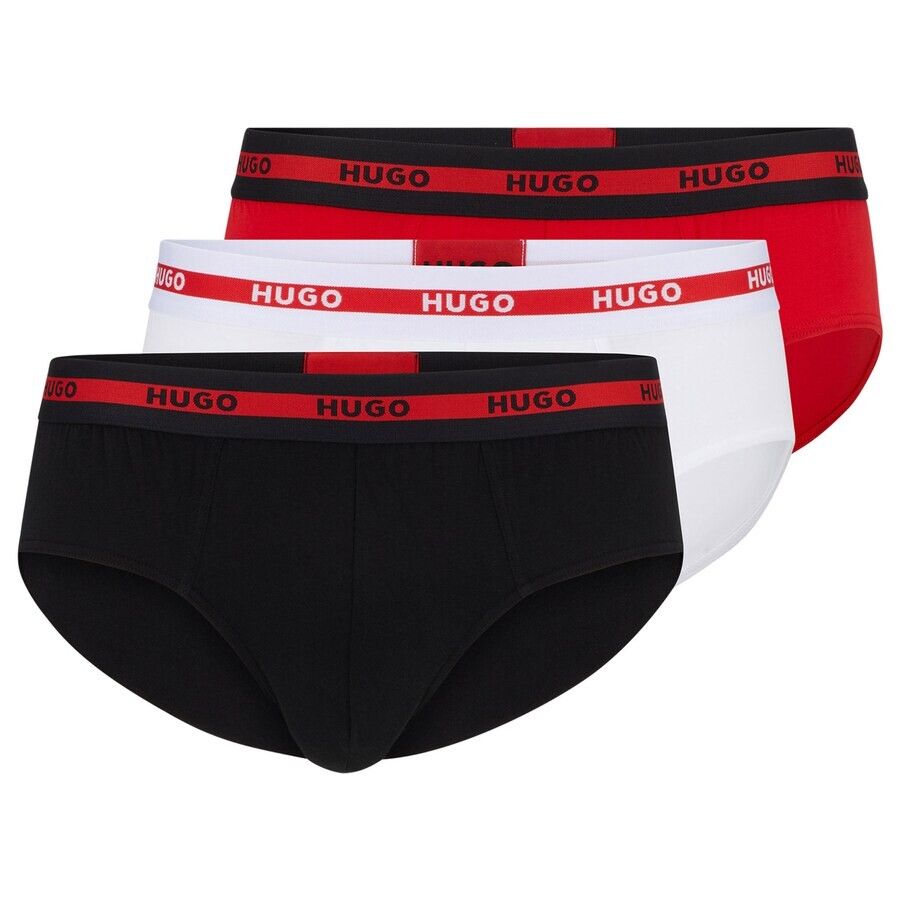 

Трусы Hugo, цвет Fire Red/Black/White