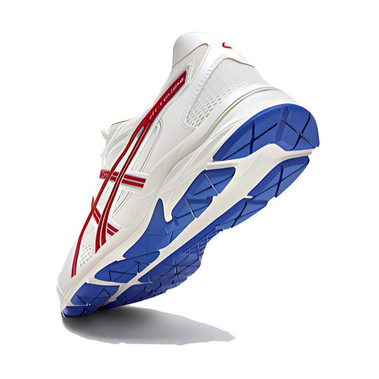 Детские кеды Kids Low-top Белые/Красные Asics, белый/красный — фото 4