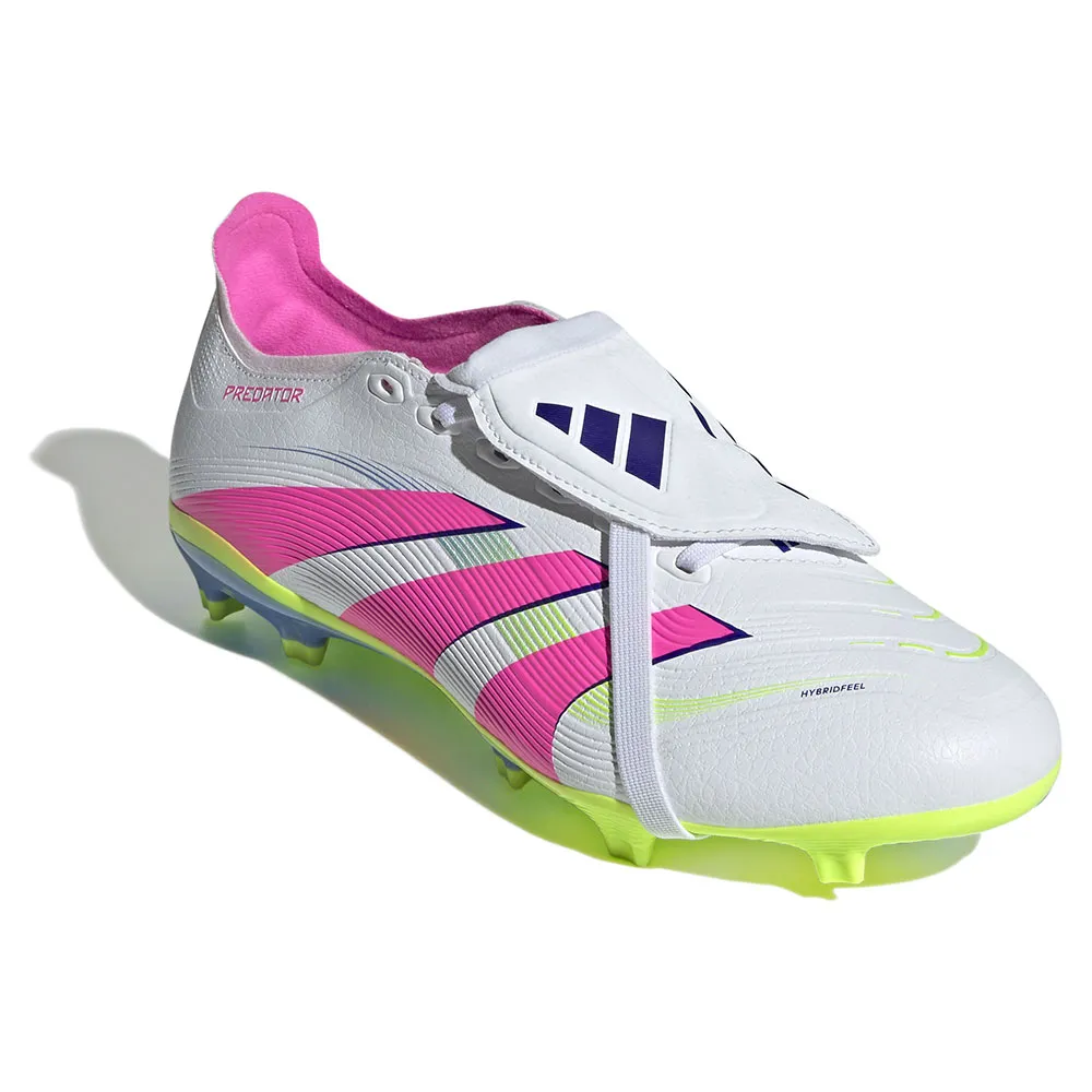 Футбольные бутсы adidas Predator League Fold Over Tongue FG/MG, белый — фото 4