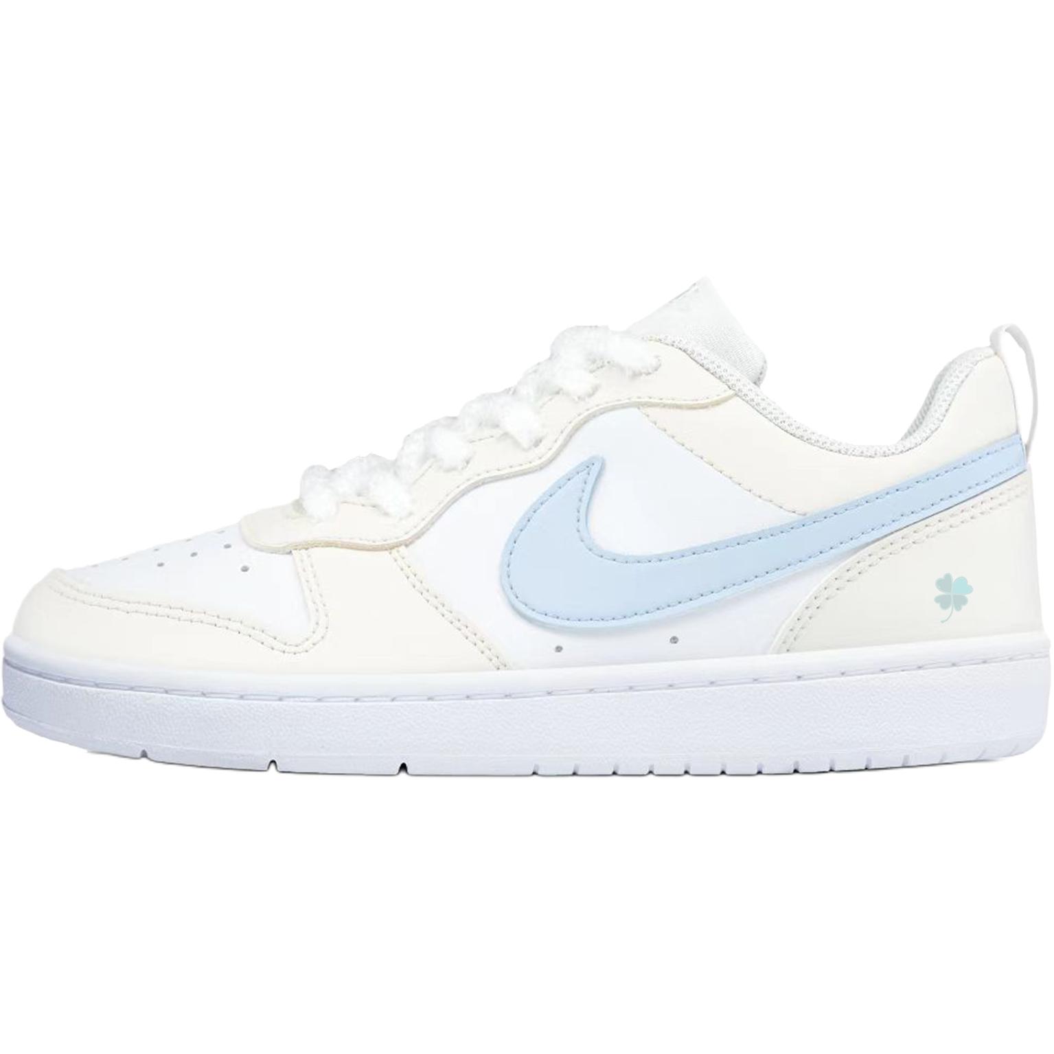 

Nike Кроссовки для скейтбординга Court Borough Yellow Blue Tale Low top Kids' Unisex