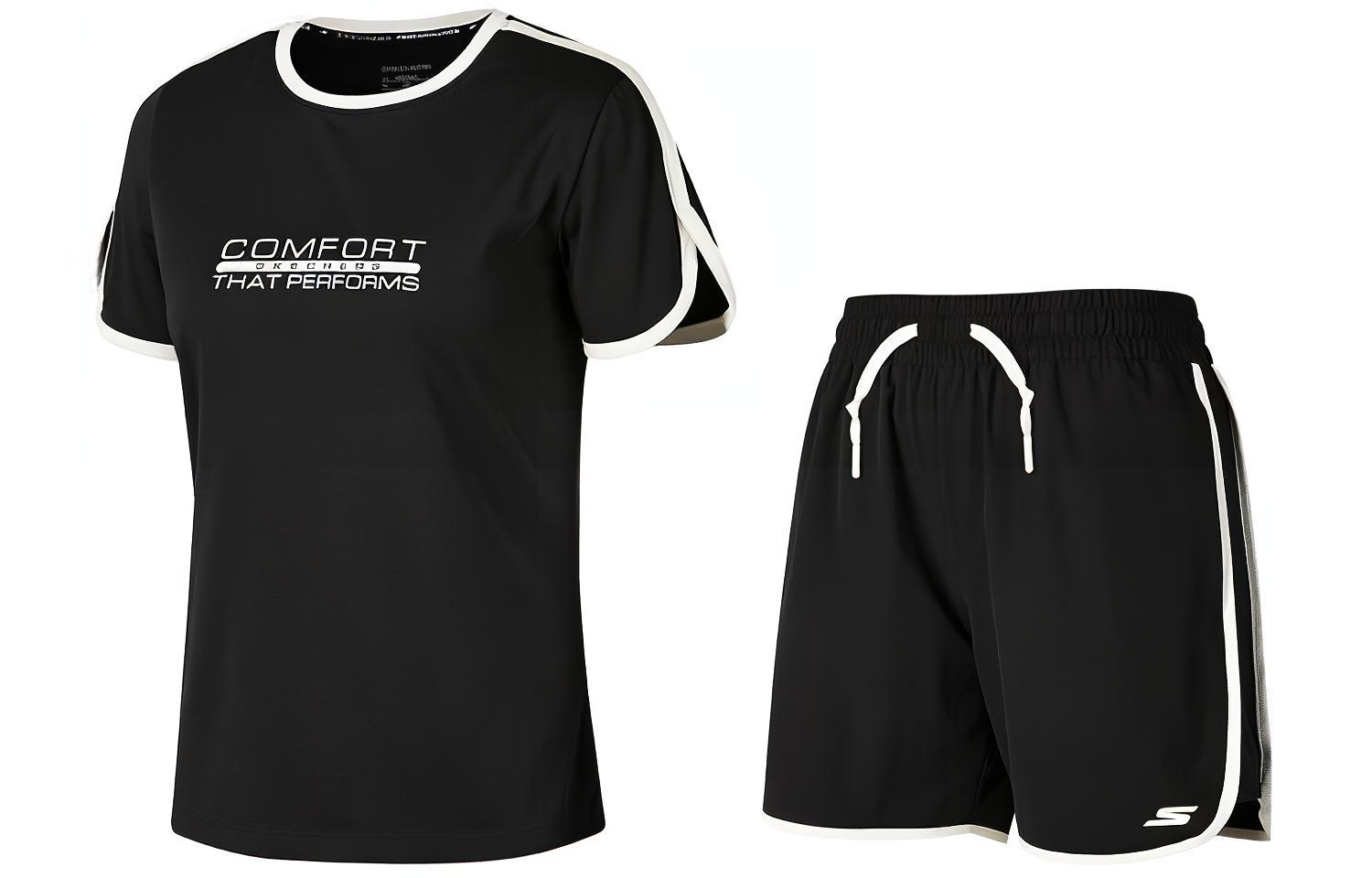 

Повседневный женский костюм Skechers, черный